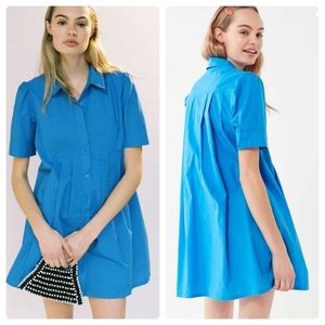 Urban Outfitters Blue Babydoll “Michaela” Dress